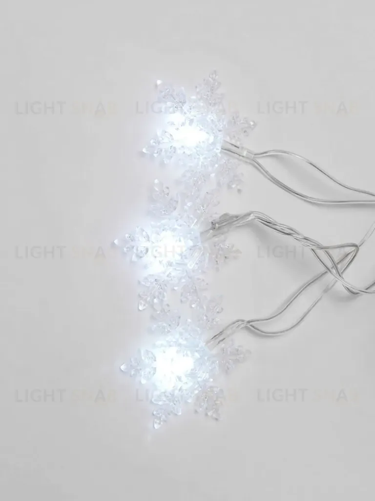 Светодиодная гирлянда (07930) Uniel сакура 220V белый ULD-S0700-050/DTA White IP20 SNOWFLAKES-1 ULD-S0700-050/DTA White IP20 SNOWFLAKES-1