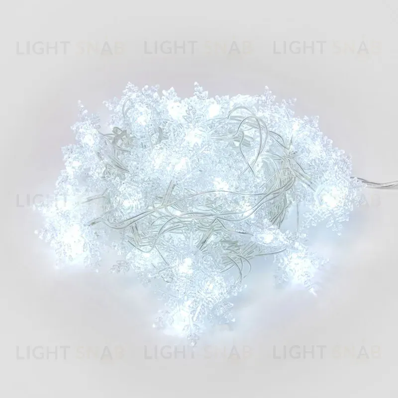 Светодиодная гирлянда (07930) Uniel сакура 220V белый ULD-S0700-050/DTA White IP20 SNOWFLAKES-1 ULD-S0700-050/DTA White IP20 SNOWFLAKES-1