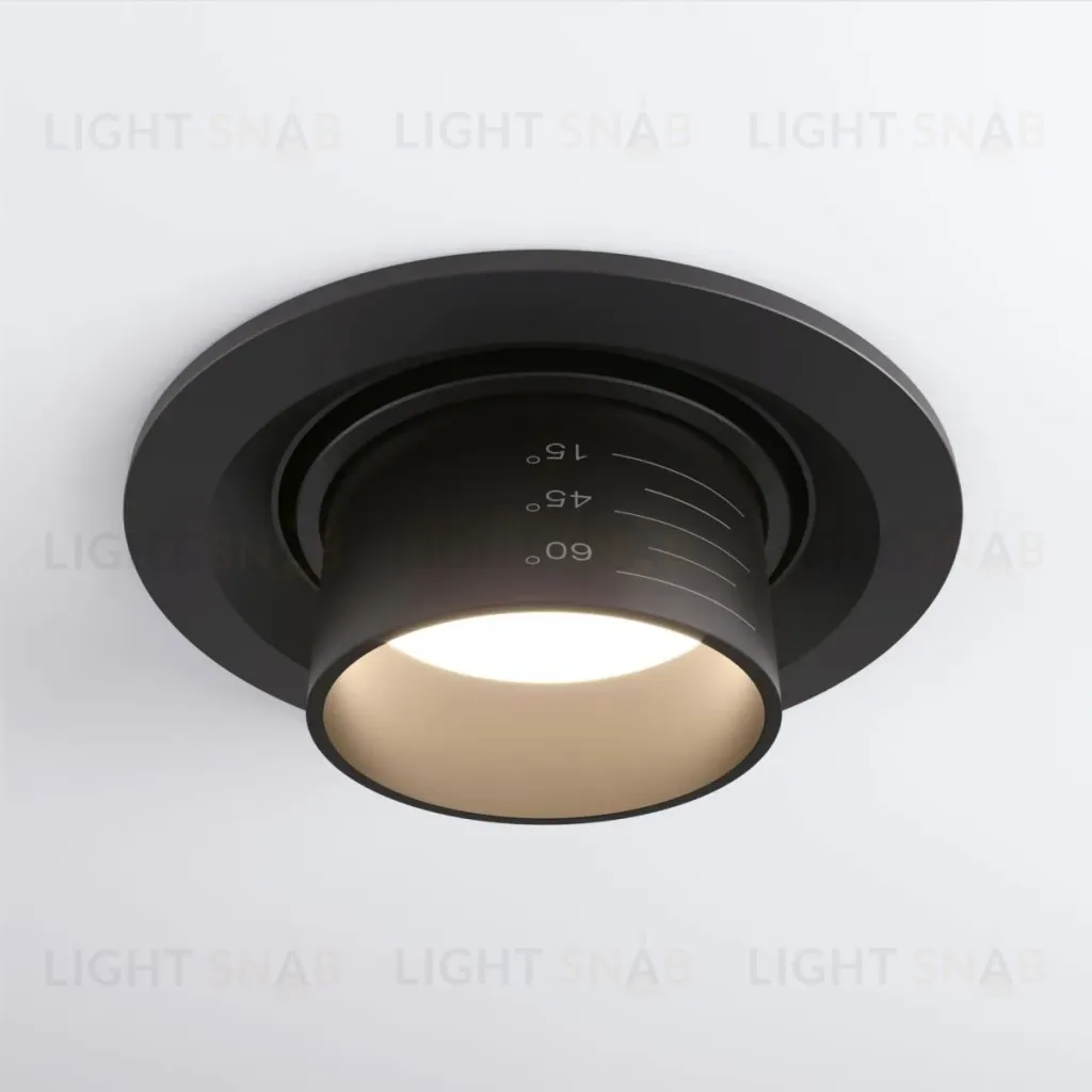 Встраиваемый светодиодный светильник Elektrostandard 9920 LED 15W 4200K черный 4690389162879 4690389162879