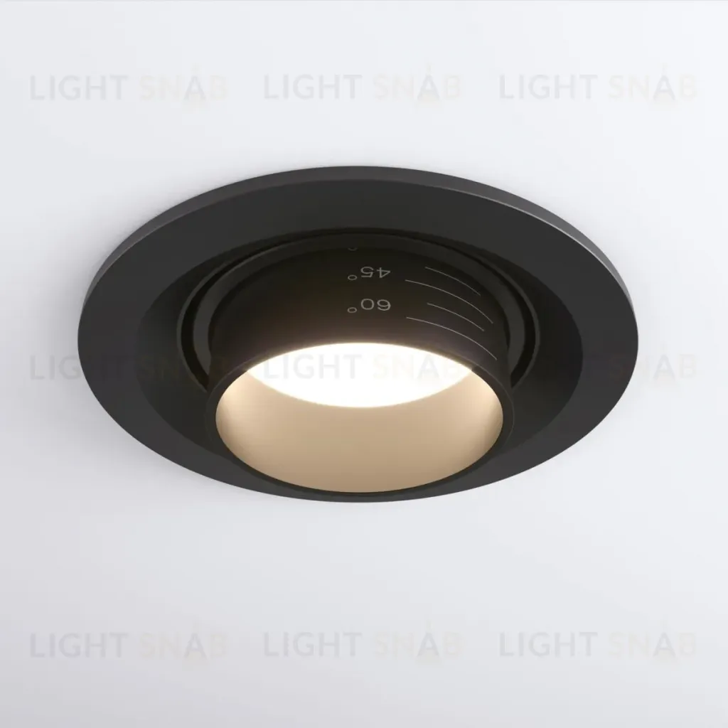 Встраиваемый светодиодный светильник Elektrostandard 9920 LED 15W 4200K черный 4690389162879 4690389162879