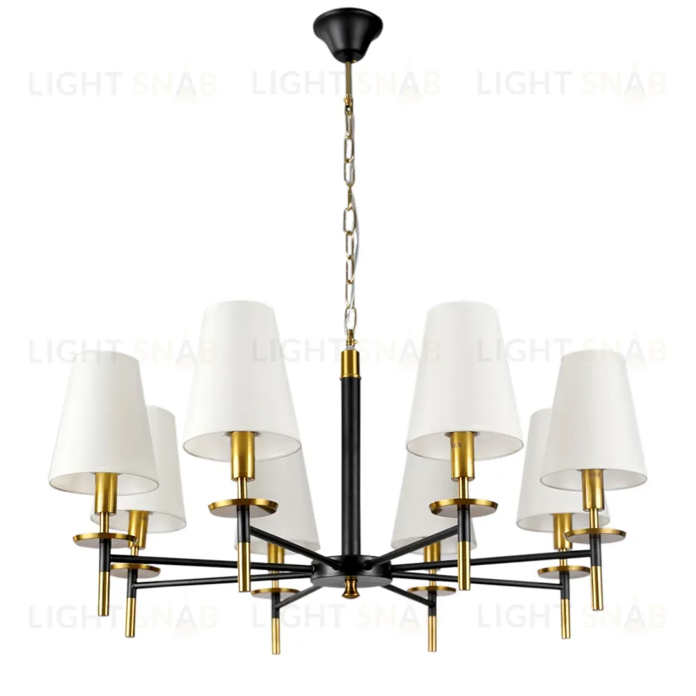 Подвесная люстра Arte Lamp Riccardo A4075LM-8BK A4075LM-8BK
