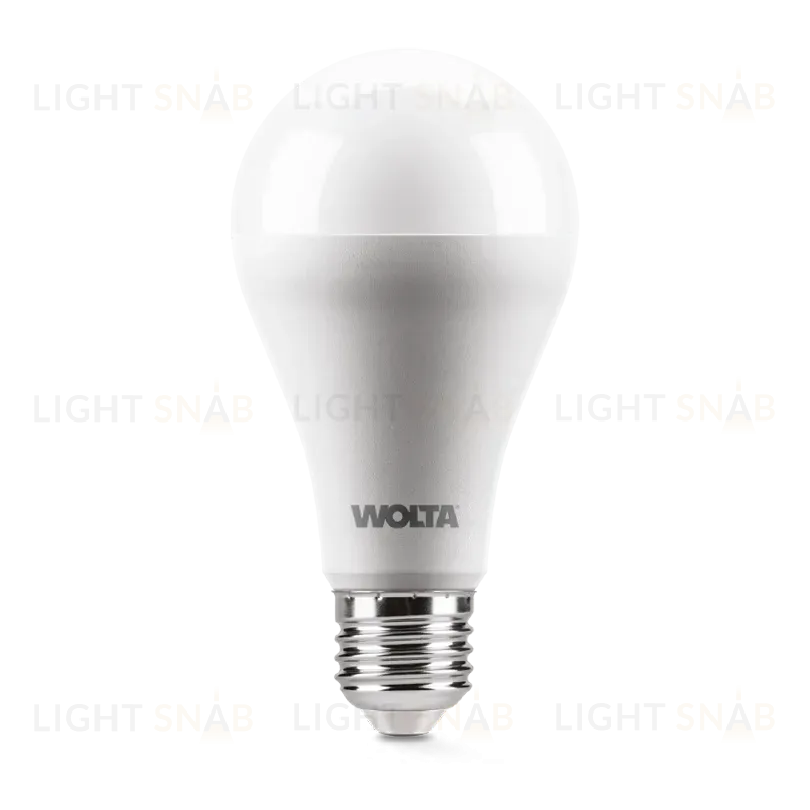 Светодиодная лампа WOLTA 25Вт 6500К E27 груша матовая 25W67BL25E27 25W67BL25E27