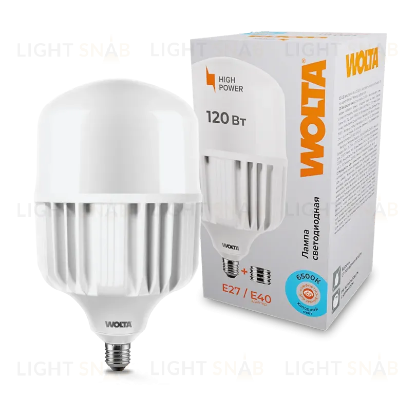 Светодиодная лампа Wolta 25WHP120E27/40 25WHP120E27/40