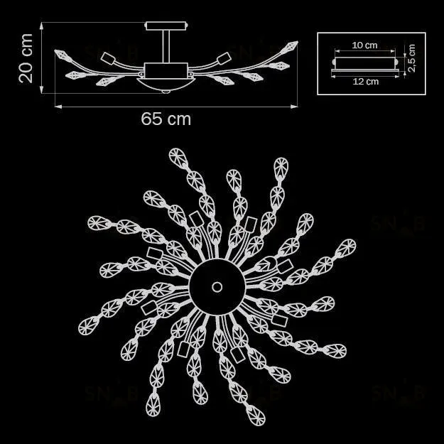 Потолочная люстра Lightstar Isabelle 791184 791184
