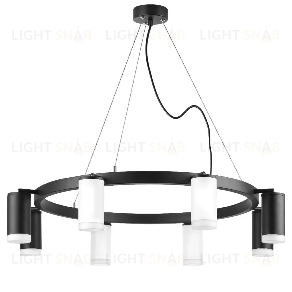 Подвесная люстра Lightstar Rullo (571018+214436-4+214437-4+202430-8) LR0183643740 LR0183643740