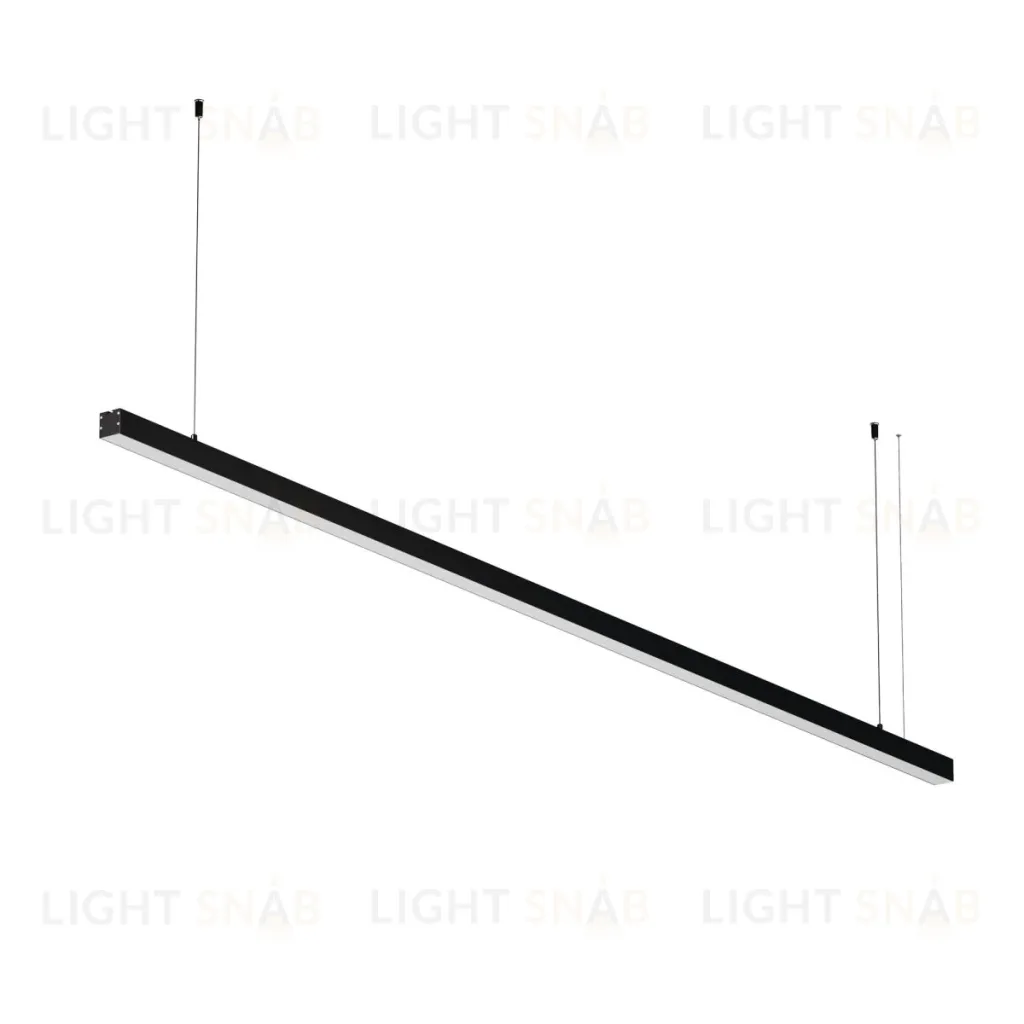 Линейный подвесной светильник Maytoni Technical 3000K 35x35 (Черный, 2 м) LL312015 LL312015