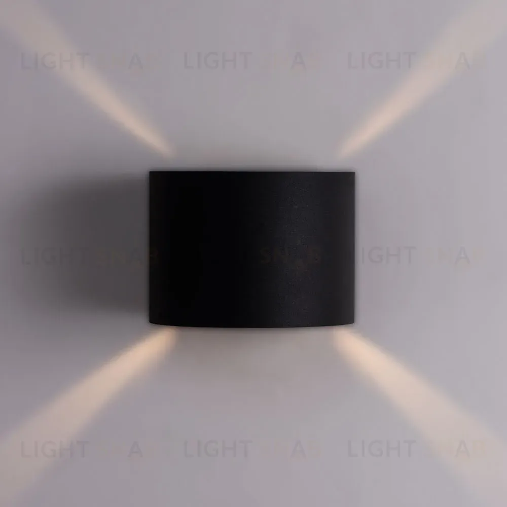 Уличный настенный светодиодный светильник Arte Lamp Rullo A1415AL-1BK A1415AL-1BK