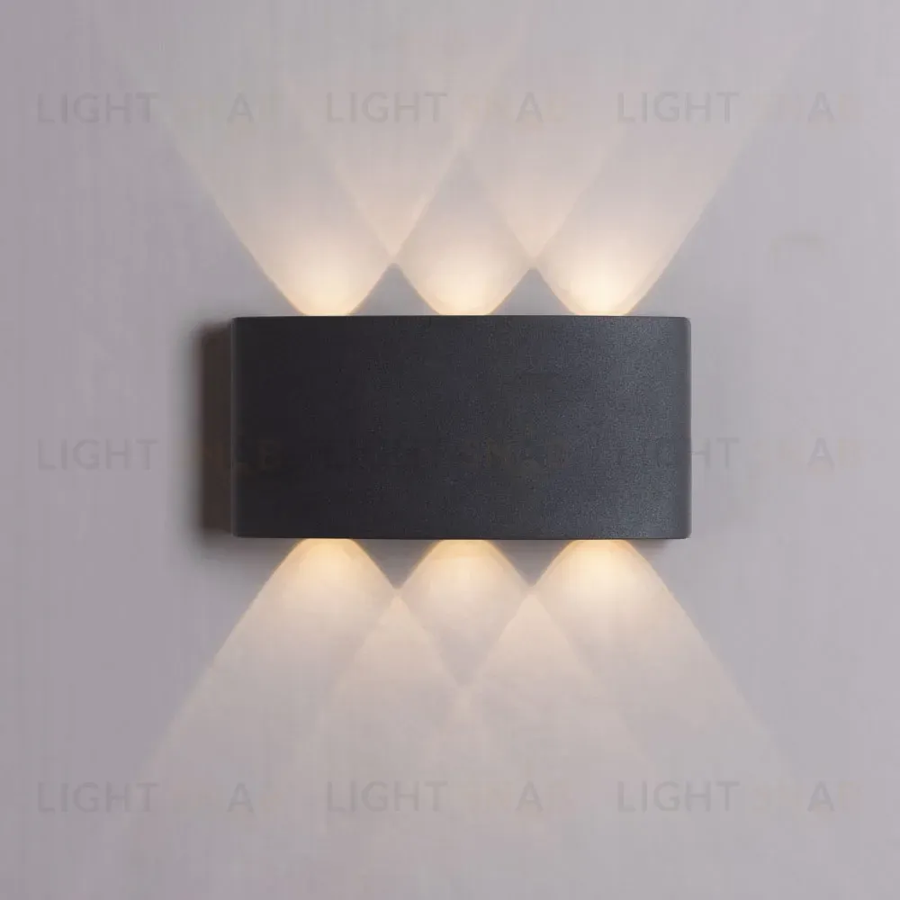 Уличный настенный светильник Arte Lamp Bosto A3722AL-2BK A3722AL-2BK