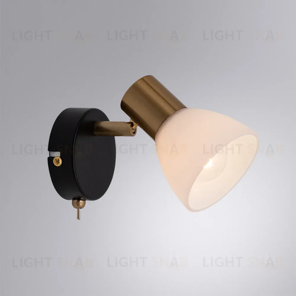 Спот Arte Lamp Falena A3117AP-1BK A3117AP-1BK