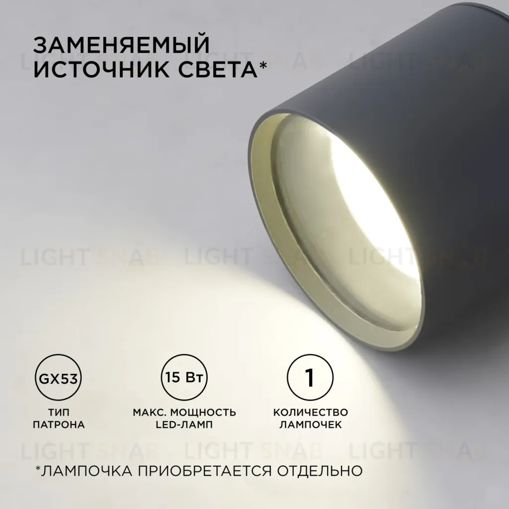 Уличный потолочный светильник Apeyron Graphite 11-115 11-115