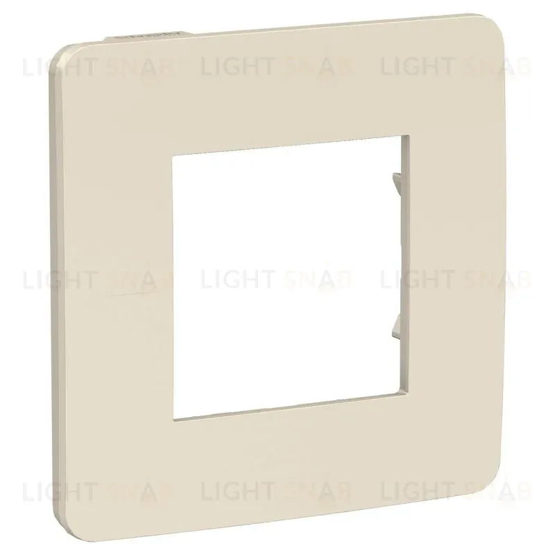 Рамка 1-постовая Schneider Electric Unica New NU280244 NU280244