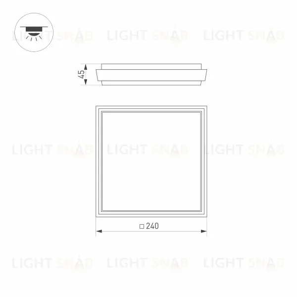 Уличный светильник Arlight Lgd-area 032427 032427