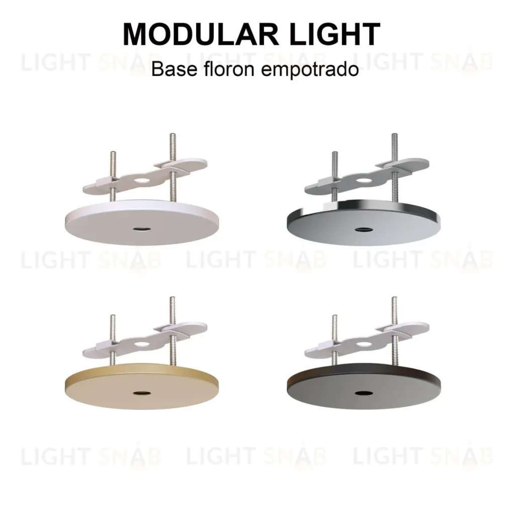 Основание потолочное утопленное 1L Mantra Modular Light Florones 9358 9358