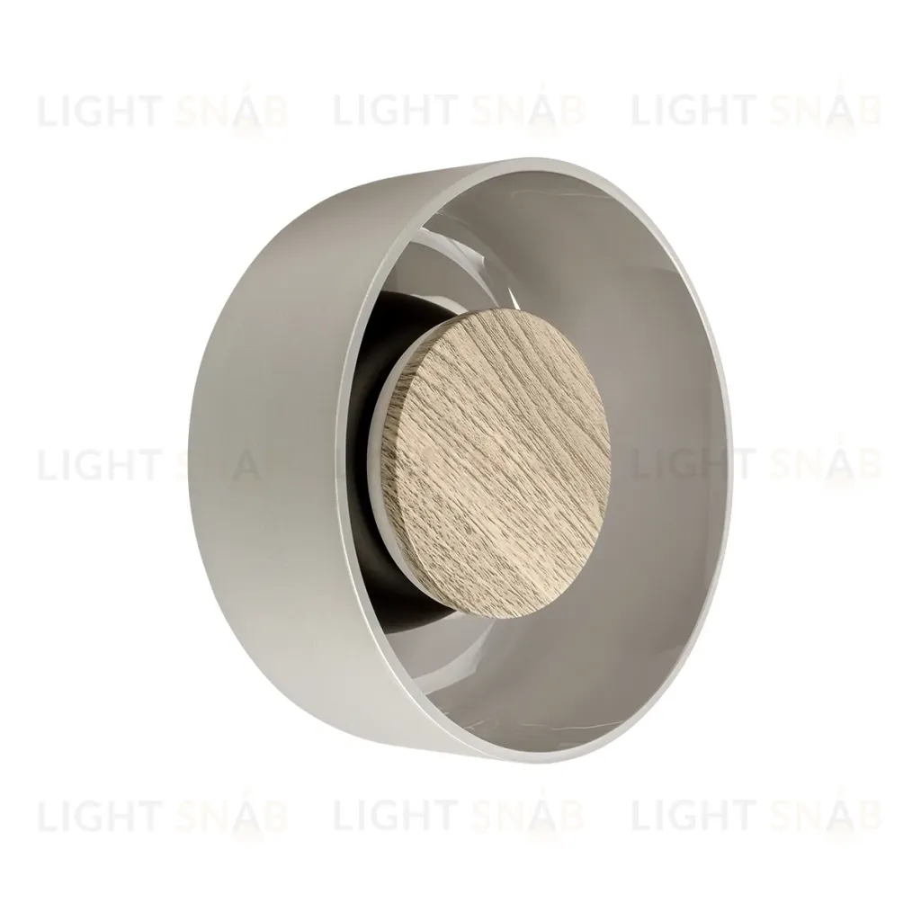Настенный светильник LOFT IT Totem 10466W Smoke matte wood 10466W Smoke matte wood