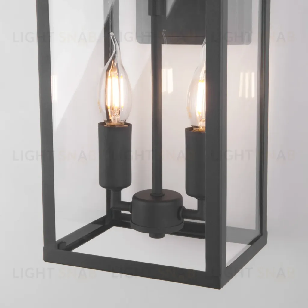 Уличный настенный светильник Elektrostandard Candle 35150/D темно-серый 4690389182457 a058478 4690389182457