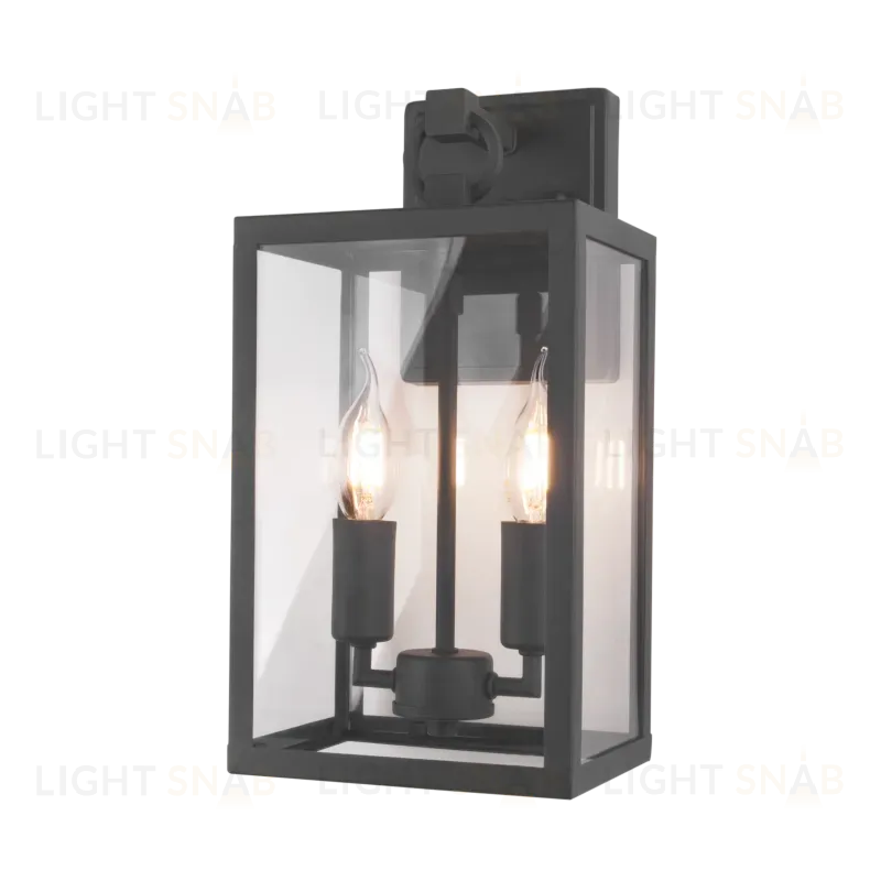 Уличный настенный светильник Elektrostandard Candle 35150/D темно-серый 4690389182457 a058478 4690389182457
