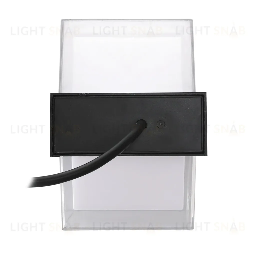 Уличный настенный светильник Uniel ULU-P26B-2x5W/4000K IP65 BLACK UL-00010518 ULU-P26B-2x5W/4000K IP65 BLACK