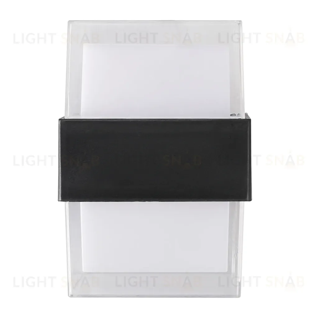 Уличный настенный светильник Uniel ULU-P26B-2x5W/4000K IP65 BLACK UL-00010518 ULU-P26B-2x5W/4000K IP65 BLACK