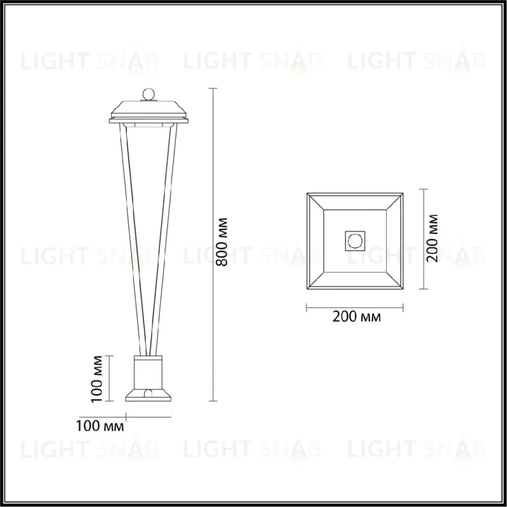 Ландшафтный светильник Odeon Light Nature Bearitz 6655/12GL3 6655/12GL3