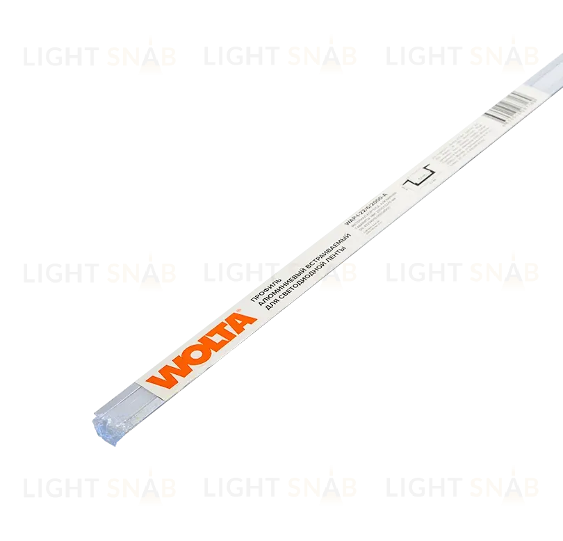 Профиль алюминиевый встраиваемый Wolta WAP-I-22/6/2000-A WAP-I-22/6/2000-A