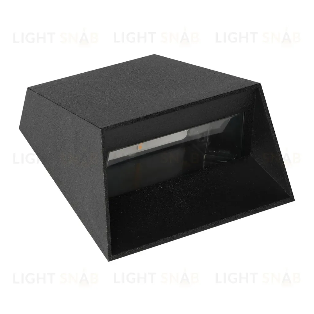 Уличный настенный светильник Uniel ULU-P34A-5W/4000K IP65 BLACK UL-00013623 ULU-P34A-5W/4000K IP65 BLACK