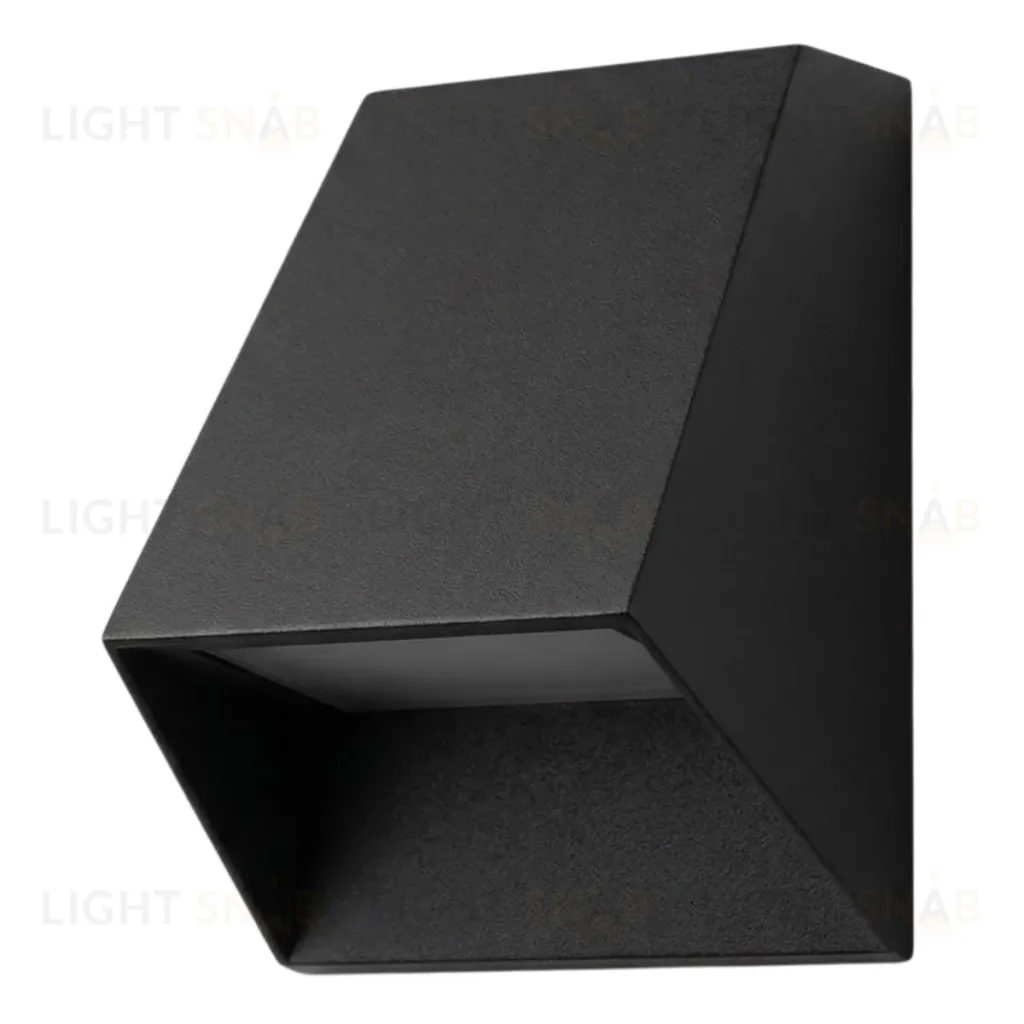 Уличный настенный светильник Uniel ULU-P34A-5W/4000K IP65 BLACK UL-00013623 ULU-P34A-5W/4000K IP65 BLACK
