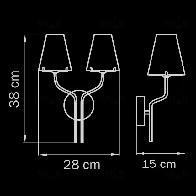 Бра Lightstar Diafano 758624 758624