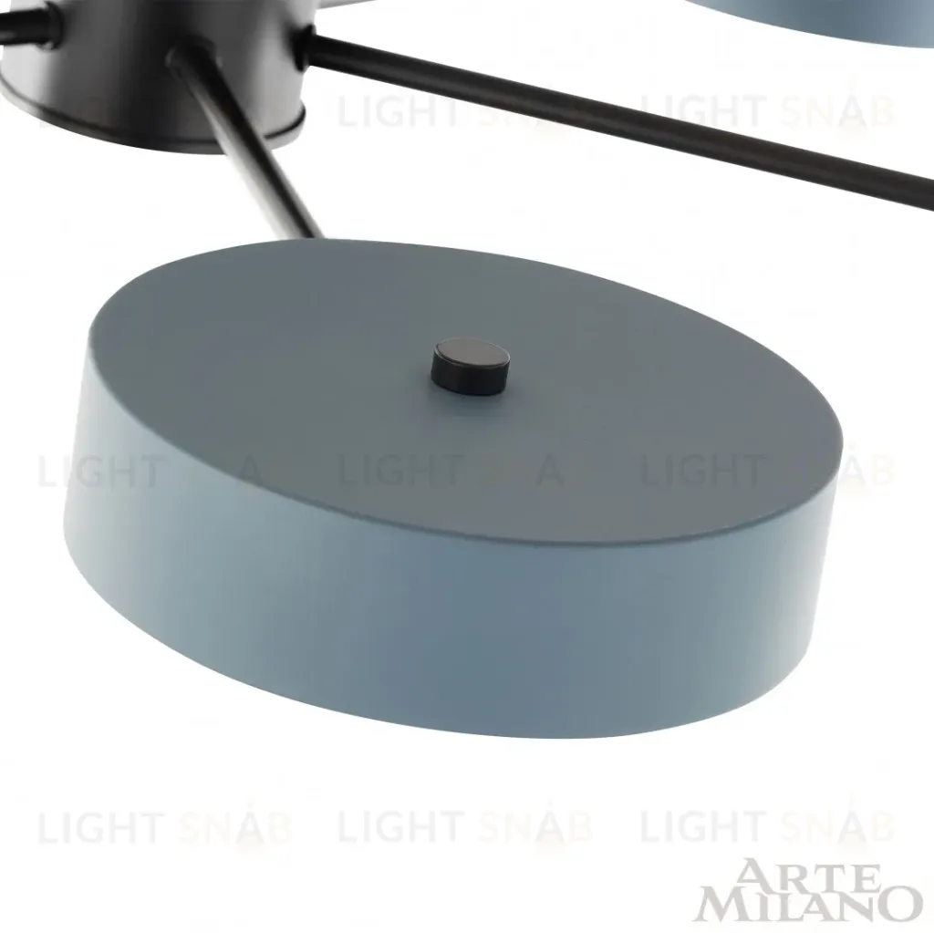 Люстра на штанге Arte Milano Ferrara 250906/6B Bk/Gr 250906/6B Bk/Gr