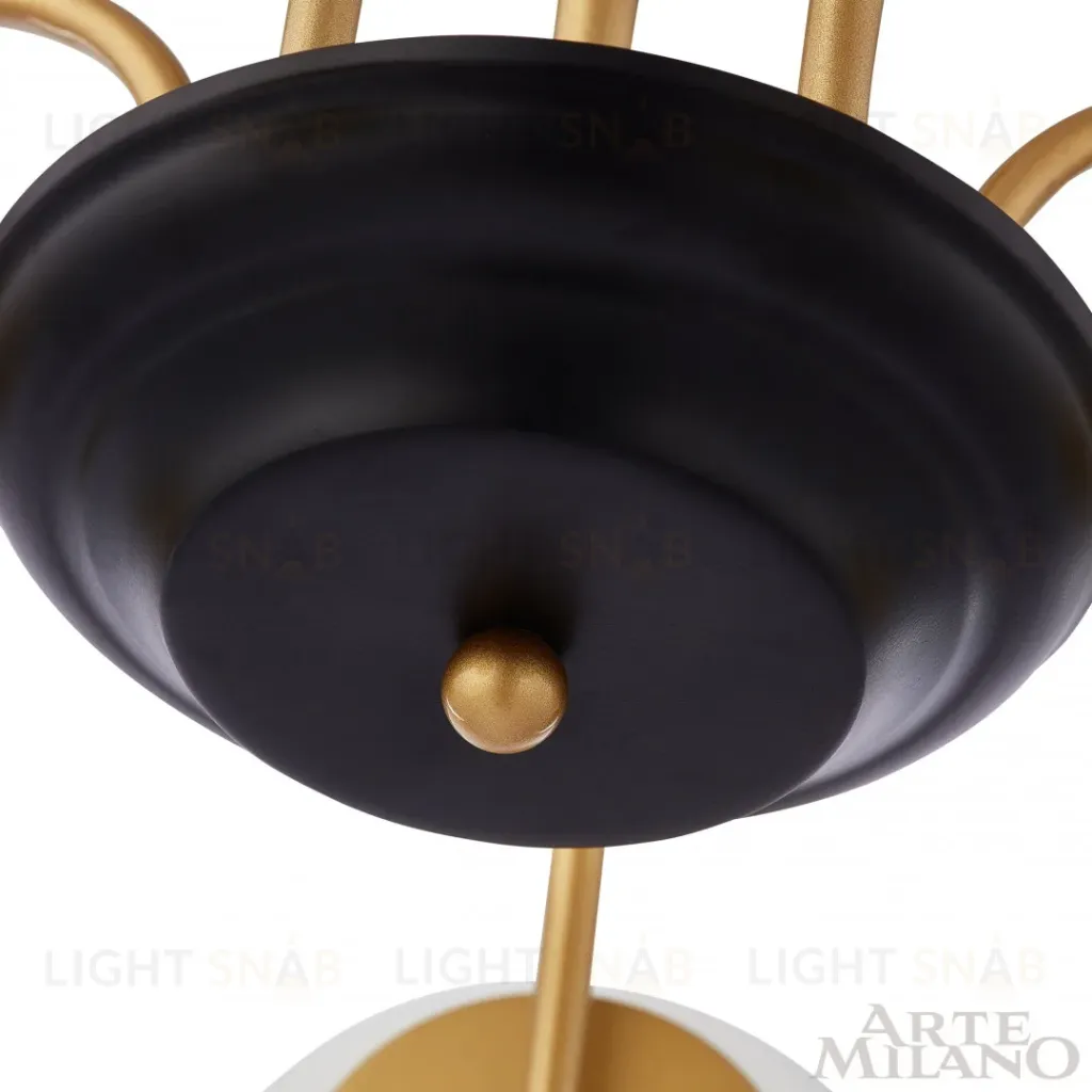 Люстра на штанге Arte Milano Napoli 312066/D940/8 BS/BK 312066/D940/8 BS/BK
