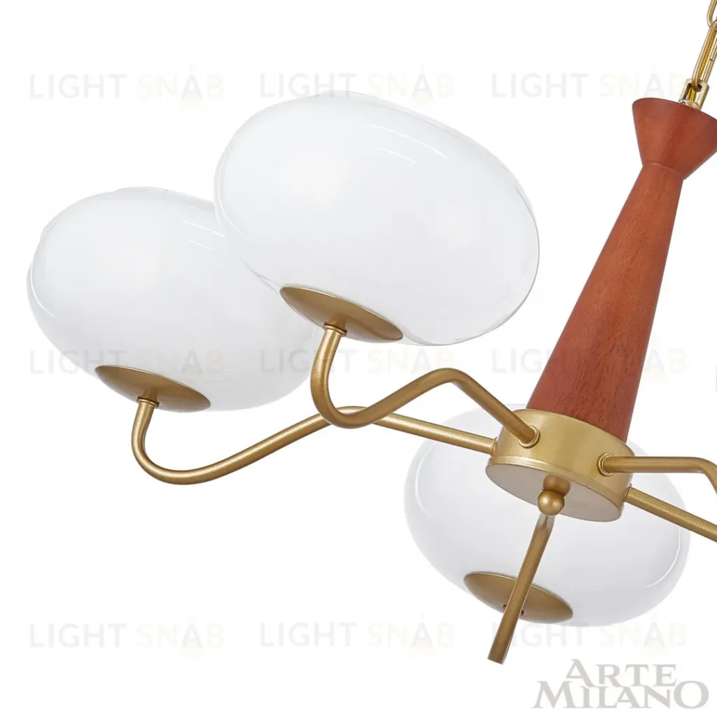 Подвесная люстра Arte Milano Napoli 310166/D680/5 BS/WD 310166/D680/5 BS/WD