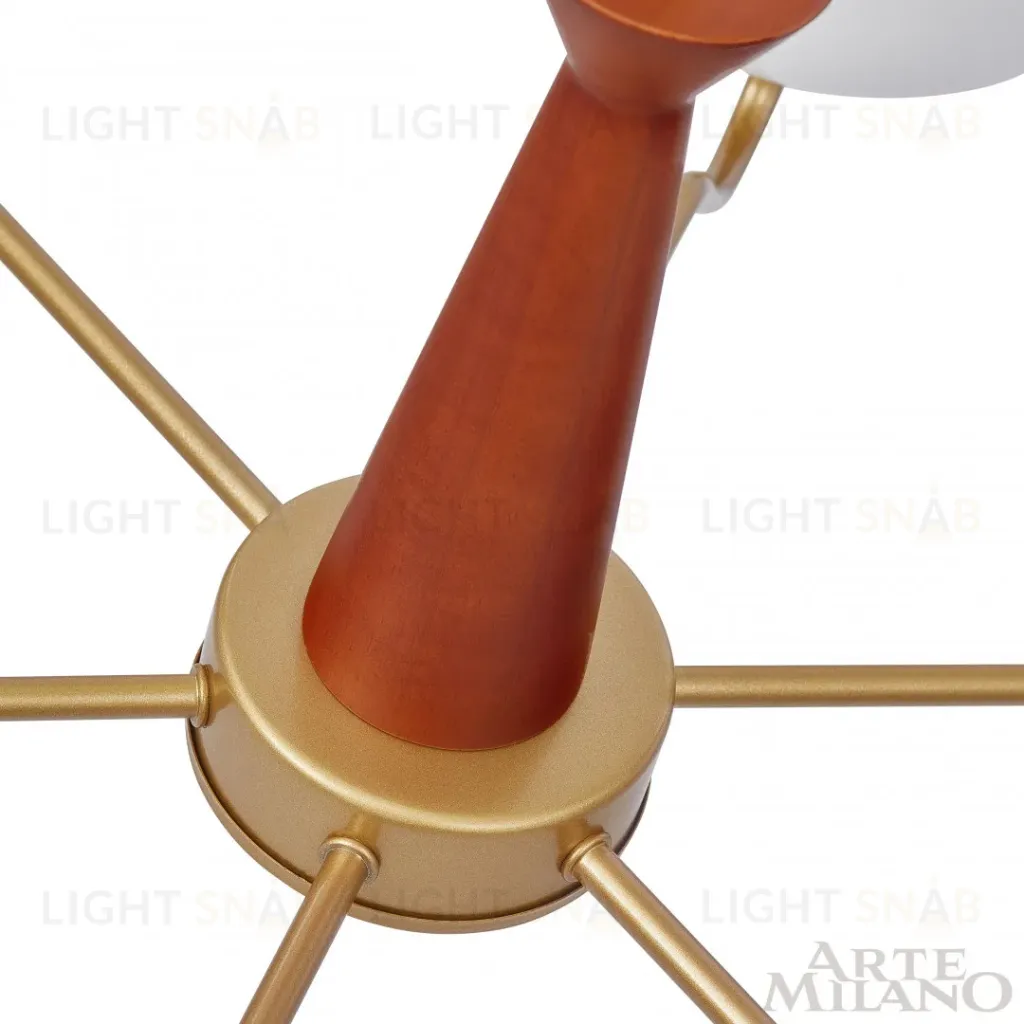 Подвесная люстра Arte Milano Napoli 310166/D780/6 BS/WD 310166/D780/6 BS/WD