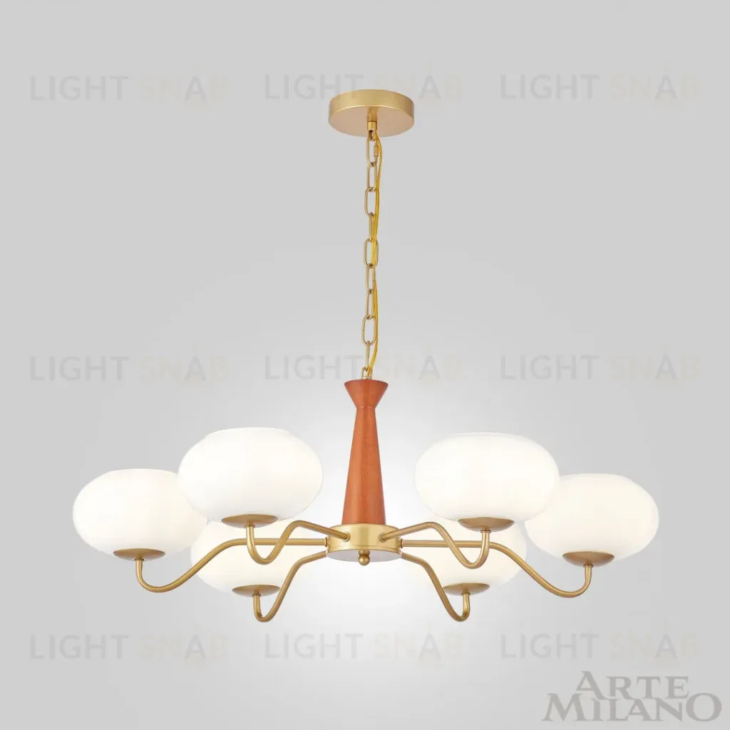 Подвесная люстра Arte Milano Napoli 310166/D780/6 BS/WD 310166/D780/6 BS/WD