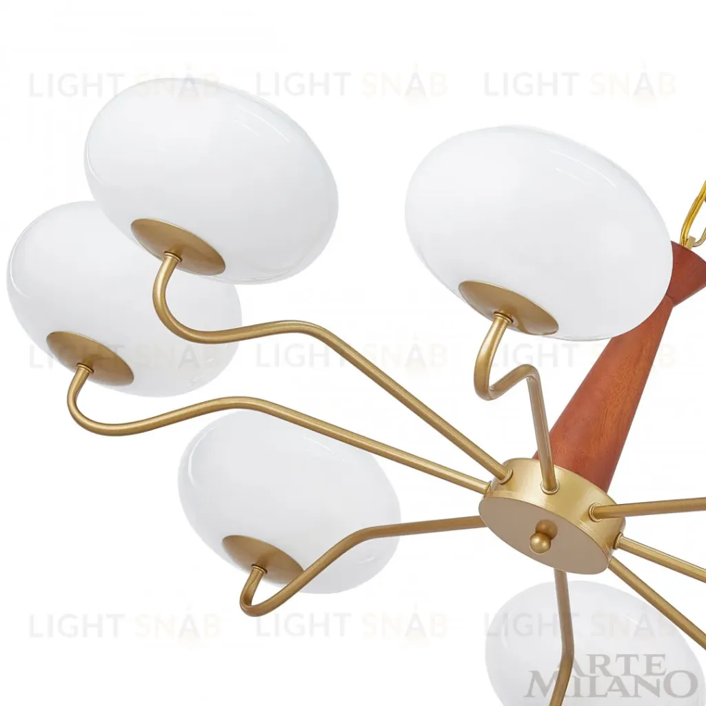 Подвесная люстра Arte Milano Napoli 310166/D900/8 BS/WD 310166/D900/8 BS/WD