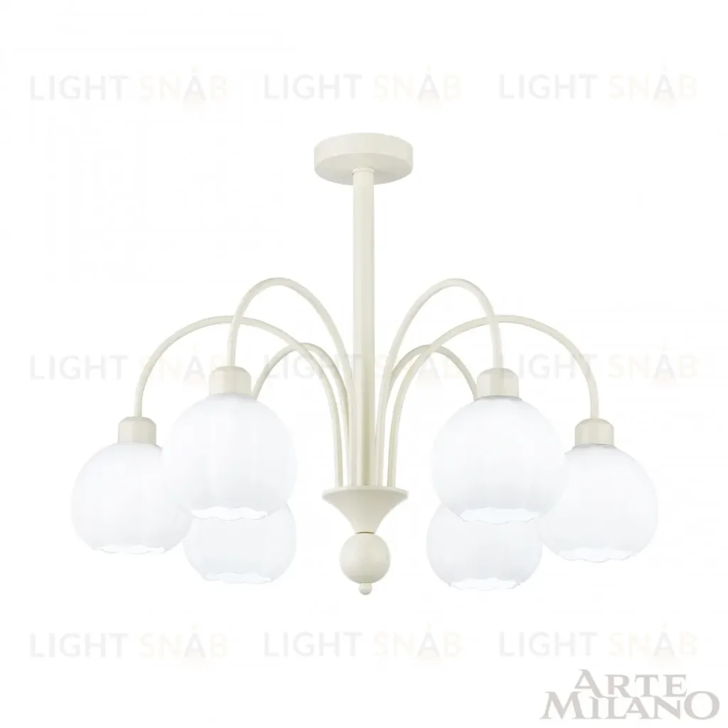 Люстра на штанге Arte Milano Napoli 315066/D680/6 IV 315066/D680/6 IV