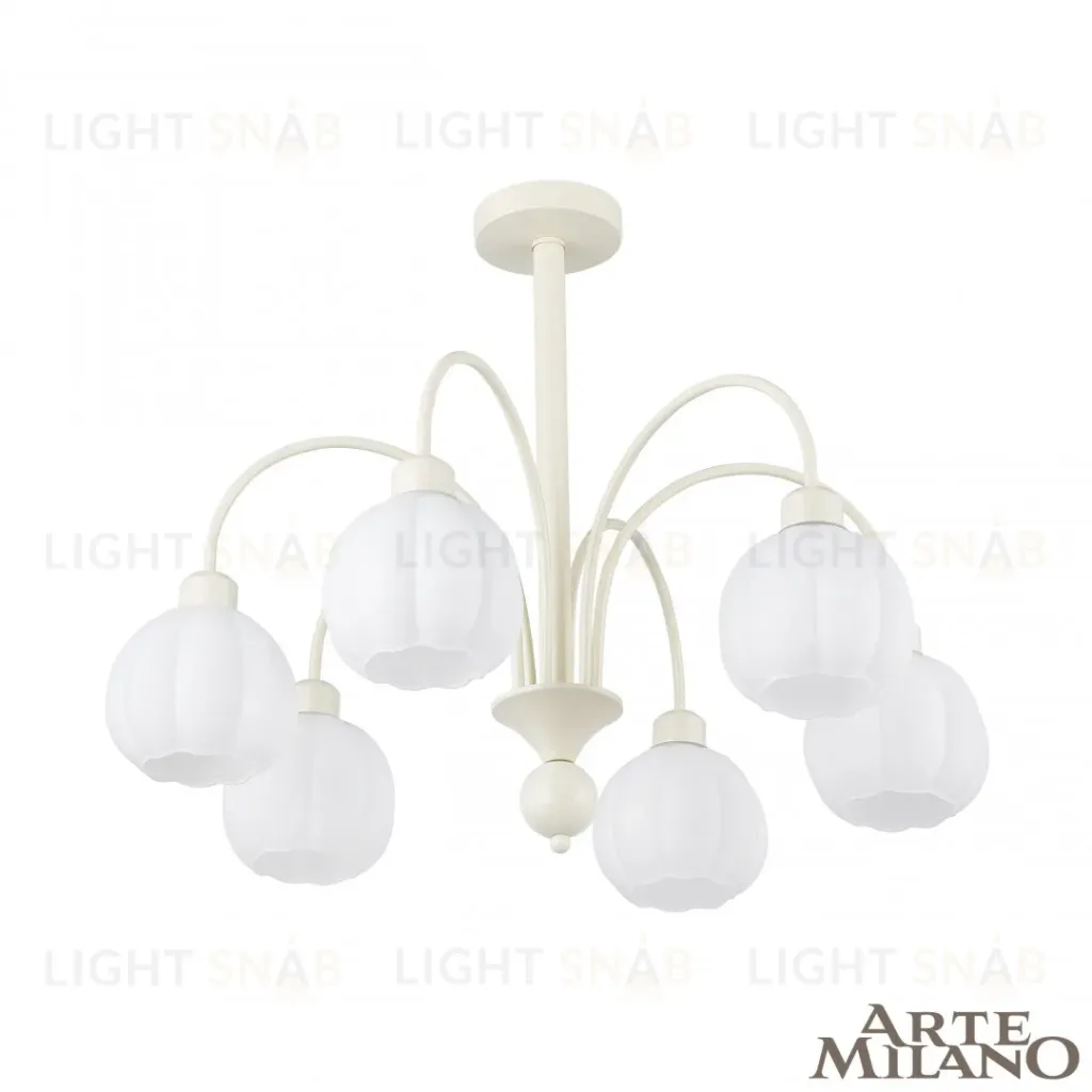 Люстра на штанге Arte Milano Napoli 315066/D680/6 IV 315066/D680/6 IV