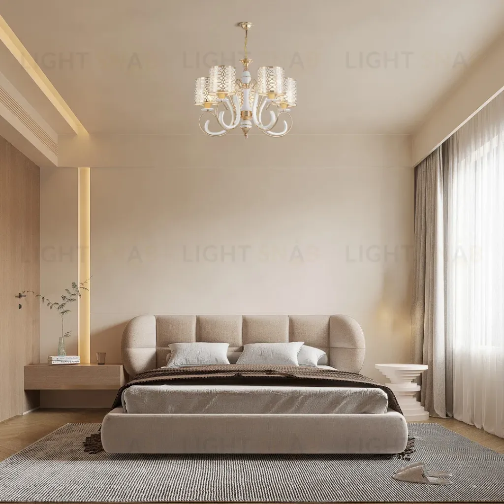 Подвесная люстра Arte Milano Florentia-1237 301237/5 Wh/Gd 301237/5 Wh/Gd