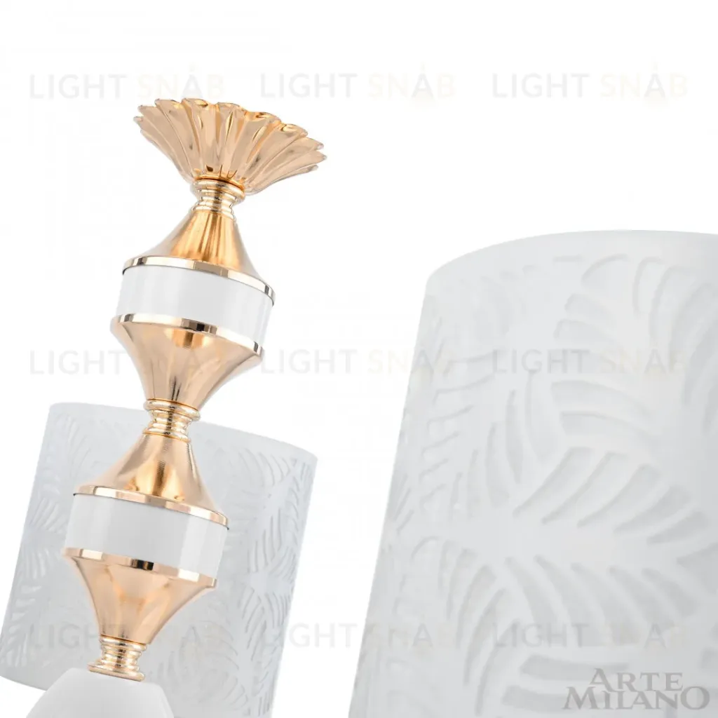 Подвесная люстра Arte Milano Florentia-2097 302097/3 Wh/Gd 302097/3 Wh/Gd