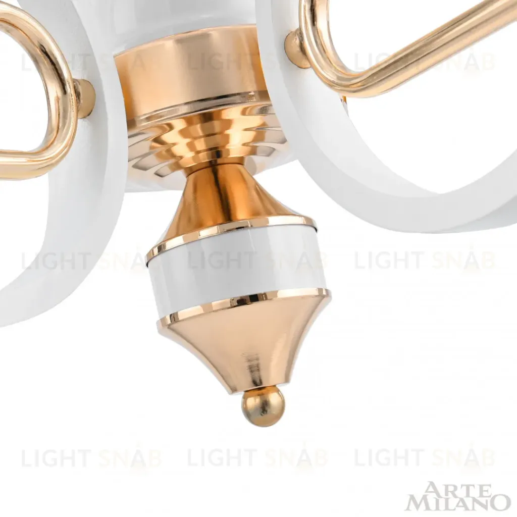 Подвесная люстра Arte Milano Florentia-2097 302097/3 Wh/Gd 302097/3 Wh/Gd