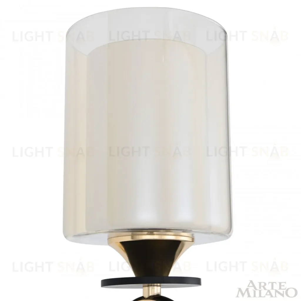 Бра Arte Milano Florentia-2237 302237/1W Bk/Gd 302237/1W Bk/Gd