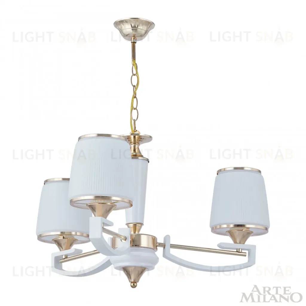 Подвесная люстра Arte Milano Florentia-2457 302457/3 Wh/Gd 302457/3 Wh/Gd