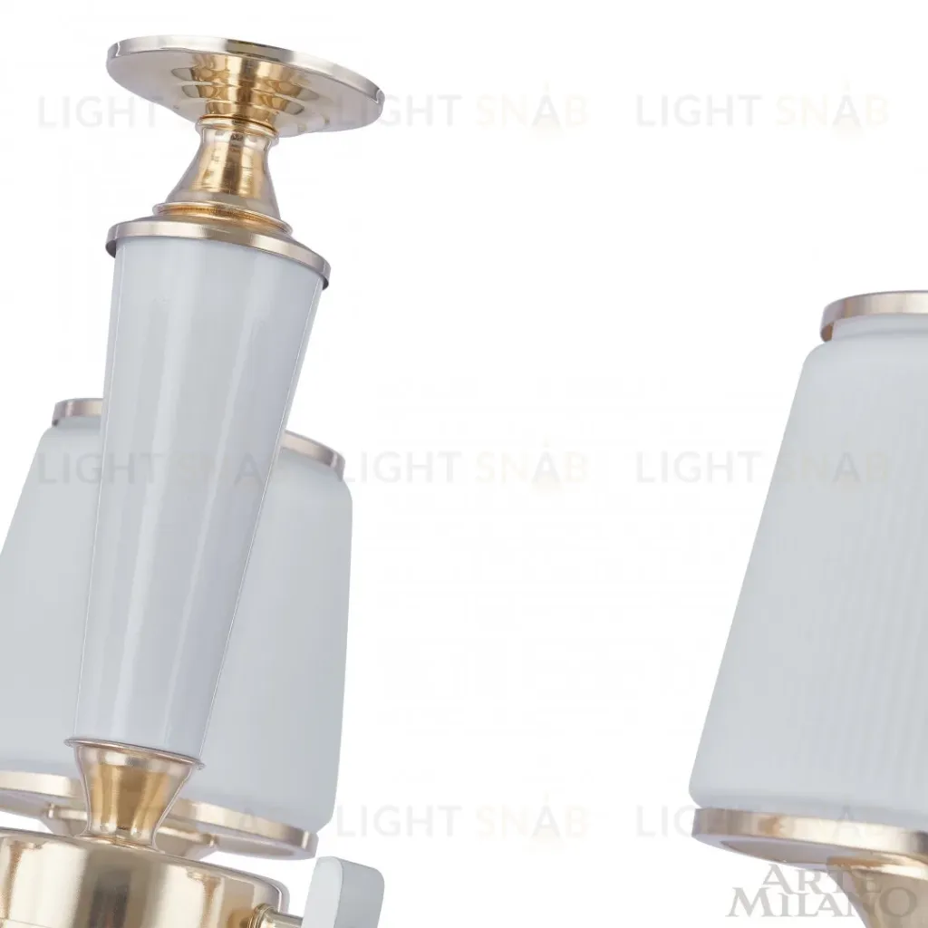 Подвесная люстра Arte Milano Florentia-2457 302457/3 Wh/Gd 302457/3 Wh/Gd