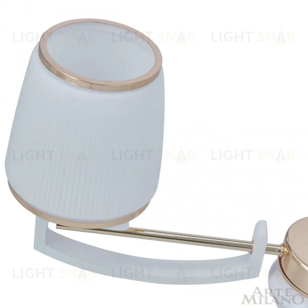 Подвесная люстра Arte Milano Florentia-2457 302457/3 Wh/Gd 302457/3 Wh/Gd