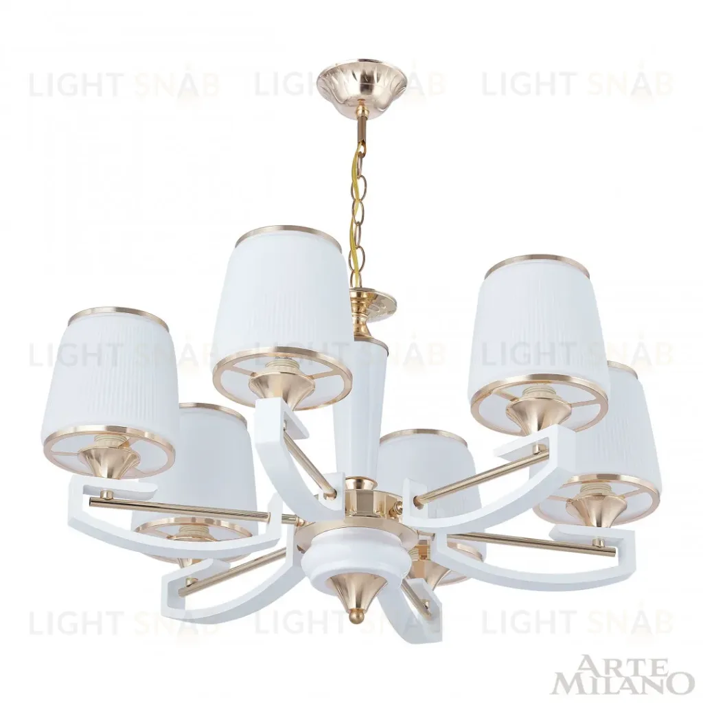 Подвесная люстра Arte Milano Florentia-2457 302457/6 Wh/Gd 302457/6 Wh/Gd