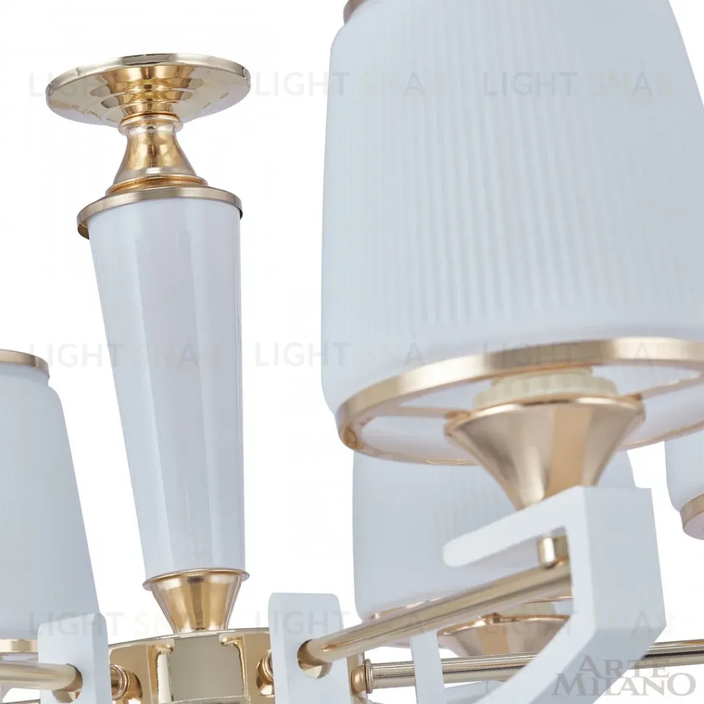 Подвесная люстра Arte Milano Florentia-2457 302457/6 Wh/Gd 302457/6 Wh/Gd