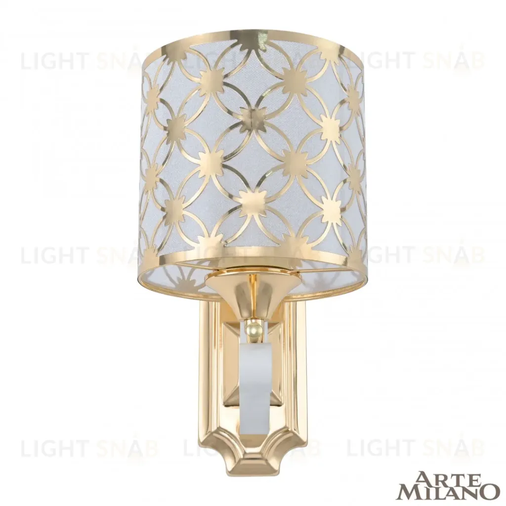 Бра Arte Milano Florentia-3097 303097/1W Wh/Gd 303097/1W Wh/Gd