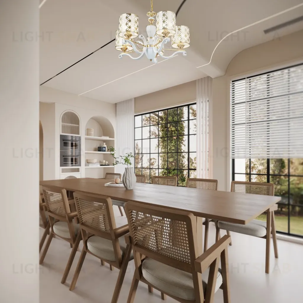 Подвесная люстра Arte Milano Florentia-3097 303097/5 Wh/Gd 303097/5 Wh/Gd