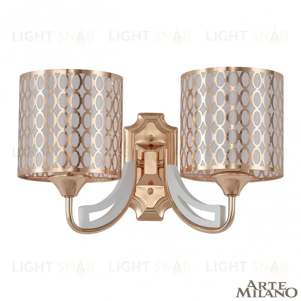 Бра Arte Milano Florentia-3387 303387/2W Wh/Gd 303387/2W Wh/Gd