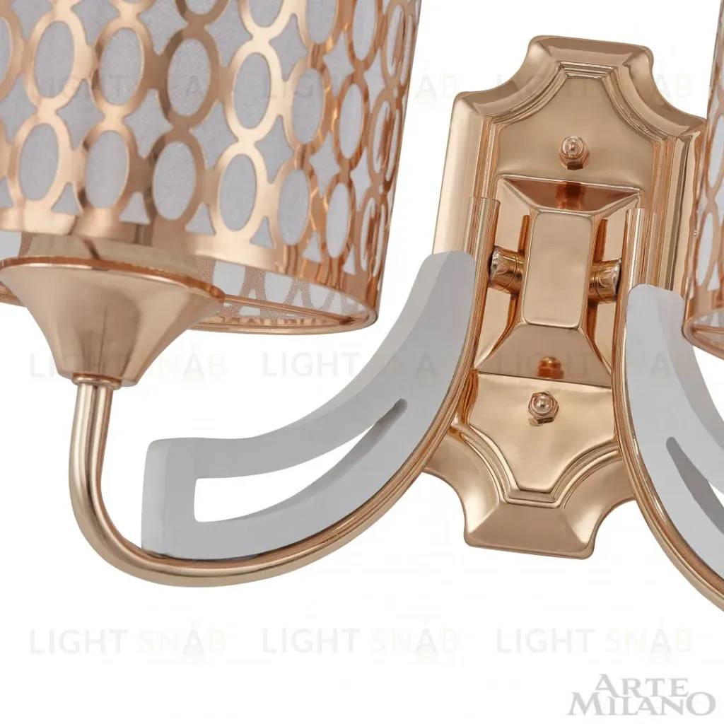Бра Arte Milano Florentia-3387 303387/2W Wh/Gd 303387/2W Wh/Gd