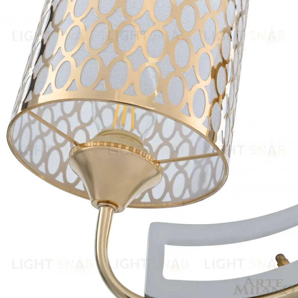 Подвесная люстра Arte Milano Florentia-3387 303387/3 Wh/Gd 303387/3 Wh/Gd