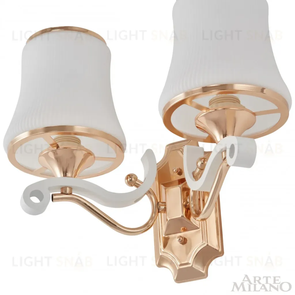 Бра Arte Milano Florentia-3987 303987/2W Wh/Gd 303987/2W Wh/Gd